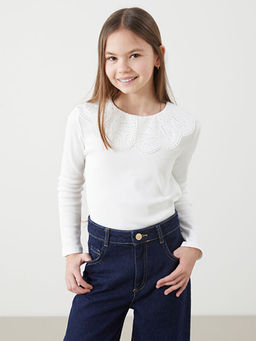 Bebe Yaka K?z ?ocuk Ti??rt