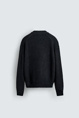 RIBBED TEXTURED CARDIGAN - Zara фото 9