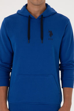 Erkek Mavi Basic Sweatshirt Sepette S_rpriz _ndirim - U.s. polo assn фото 6