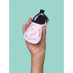 Коралловые тапочки аквашузы детские Единорог розовый - Bearwear фото 3