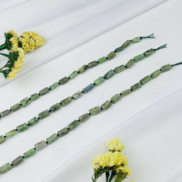 Бусины для украшений зеленого Кианита 40 см