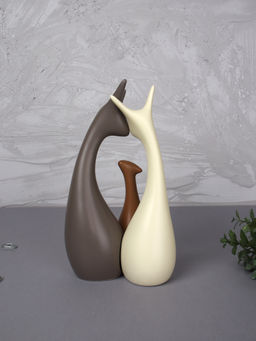 Статуэтка Кошка набор 3 штуки / JIN-01 /уп 30/ - ГалеонТрейд фото 4