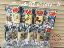 Набор новогодний 3 в 1 из микрофибры