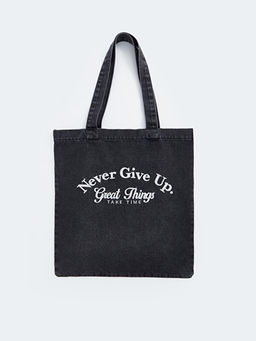 Yaz? Bask?l? K?z ?ocuk Kol ?antas?