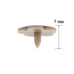 Кнопка Micron POM-12 FL Кнопки пластиковые пластик d 12 мм 15 шт. № 014 серый