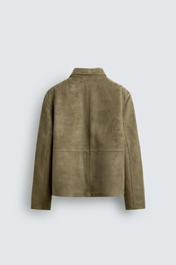 FAUX SUEDE JACKET WITH POCKETS - Zara фото 8