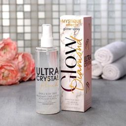 Мерцающий спрей для тела Glow diamond 150 мл, аромат кокос, BEAUTY FOX