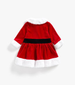 mothercare / Комплект: колготы, платье Новый год  фото 3