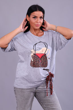 Футболка Натали 24884 оверсайз из кулирки пенье с лайкрой фото 16