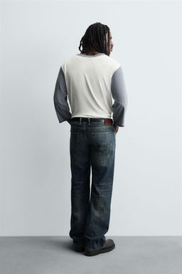 LOW-RISE FLARE FIT JEANS - Zara фото 3