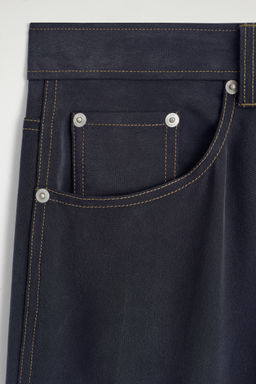 PANTAL?N DE SEDA EFECTO DENIM - H&m фото 6