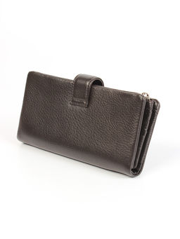 LACCOMA кошелек LA-1090-темно-коричневый натуральная кожа  фото 2