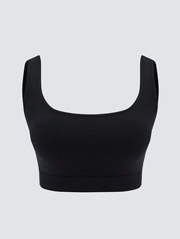 Balensiz Dolgusuz D?z Seamless Sporcu S?tyen