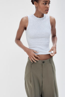 FLOWING DARTED TROUSERS - Zara фото 3