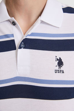 Erkek Lacivert Regular Fit Polo Yaka Ti__rt - U.s. polo assn фото 6