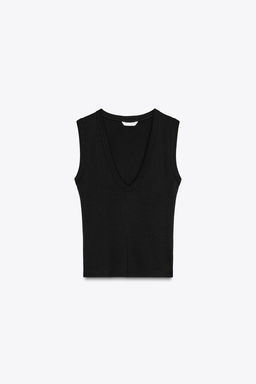 V-NECK TOP - Zara фото 3
