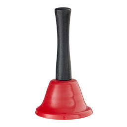 Колокольчик настольный Candy, красный, 12×6.5 см
