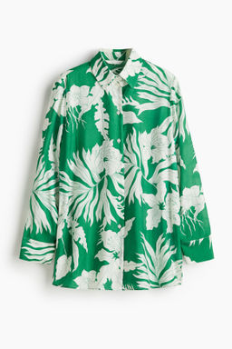 Camisa oversize estampada