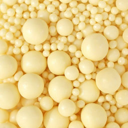 Посыпка кондитерская Жемчуг, взорванные зерна риса, жёлтый микс, 50 г