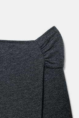 ASYMMETRIC NECK TOP - Zara фото 9