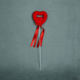 Декоративное украшение Сердце набор 12 шт 22 см топпер / DYS-22 /уп 200/ - Галеонтрейд фото 3