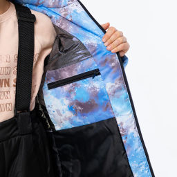 RODOS Куртка для девочки мембрана зима М-283/1 Куртка Голубой