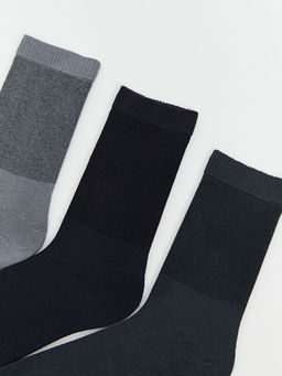 Rahat Lastikli Diki?siz Bambu Erkek ?orap 3l?