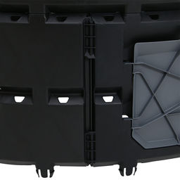 Компостер пластиковый, 800 л, 78×108×108 см, чёрный