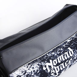 Сумка спорт Space, 40*24*21, отд на молнии, серый - NAZAMOK KIDS фото 5