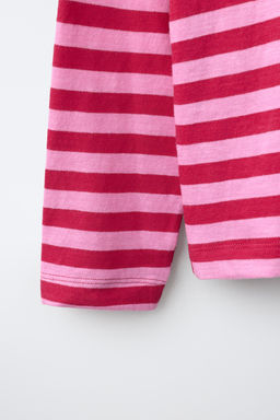 CAMISETA SOFT RAYAS / Rosa - Zara фото 4