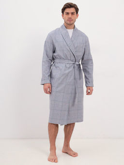 Халат муж. GREG GH-170-4601-серый