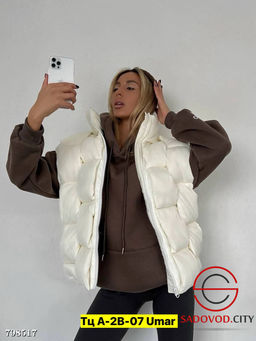 Жилет, холлофайбер женский - Bruno фото 2