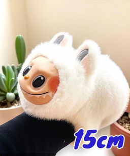 Браслет - игрушка Labubu, хит сезона (коричневый) 15x10x8 см - Buro фото 2