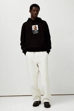 Sudadera con capucha y estampado Loose Fit - H&m фото 3