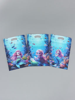 Цена за 50 шт. Пакет подарочный, с zip-lock застежкой, "Русалочка", 15х23 ± 1см МИКС