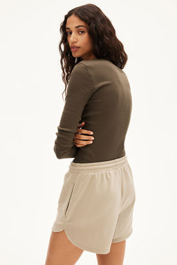 Camiseta en punto de canale - H&m фото 3