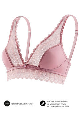 Бюстгальтер SM29 Пудровый
