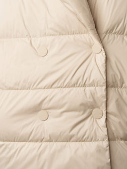 Conso/SM 230104 - light beige Пуховое полупальто фото 3
