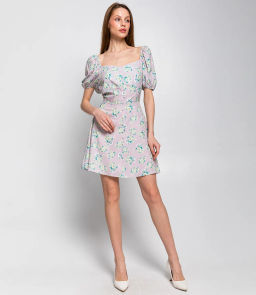 Платье #КТ1702, бежевый