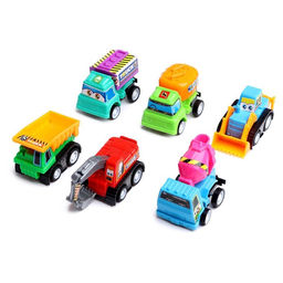 УЦЕНКА (в пакете) Набор инерционных машин «Стройка», 6 шт., МИКС