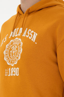 Мужской горчичный свитшот Неожиданная скидка в корзине - U.s. polo assn фото 7