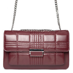 TH920 wine red, женская кожаная сумка "Сэтчел", Barcelo Biagi