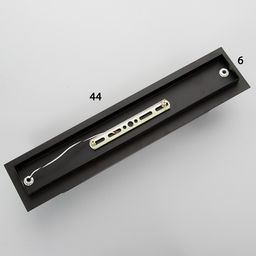 Бра «Изи» Е27 черный 48×20×11 см
