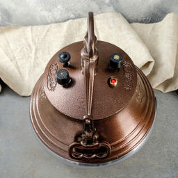 Казан (скороварка) 12,0 л Афганский, с ручками, двухцветный
