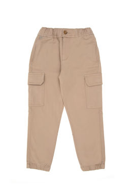 Брюки песочного цвета для девочек из парусины Неожиданная скидка в корзине - U.s. polo assn фото 3