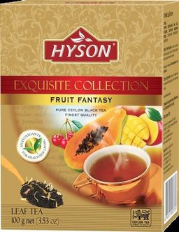 HYSON. Изысканная Коллекция. Фруктовая фантазия 100 гр. карт.пачка