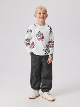 ACOOLA / Брюки на подкладке детские для мальчиков Vetlug темно-серый