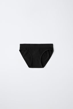 8-14 A?OS/ PACK TRES BRAGUITAS SEAMLESS / Blanco / Negro - Zara фото 3