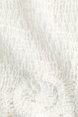 Top asim?trico efecto crochet - H&m фото 5