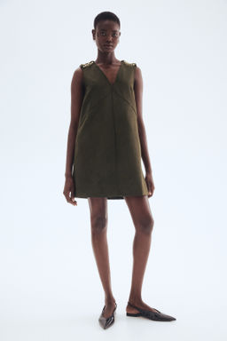 Vestido con detalle de metal - H&m фото 3